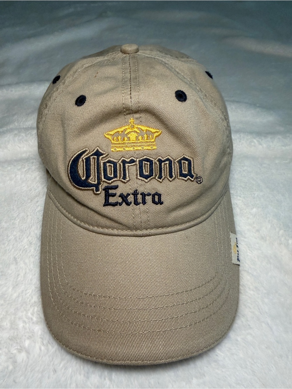 Vintage Corona Extra “Mas Fina” Embroidered Hat Cap Adjustable Strapback
